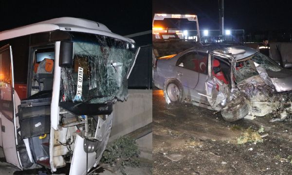 İzmir'de feci kaza: 6 yaralı 